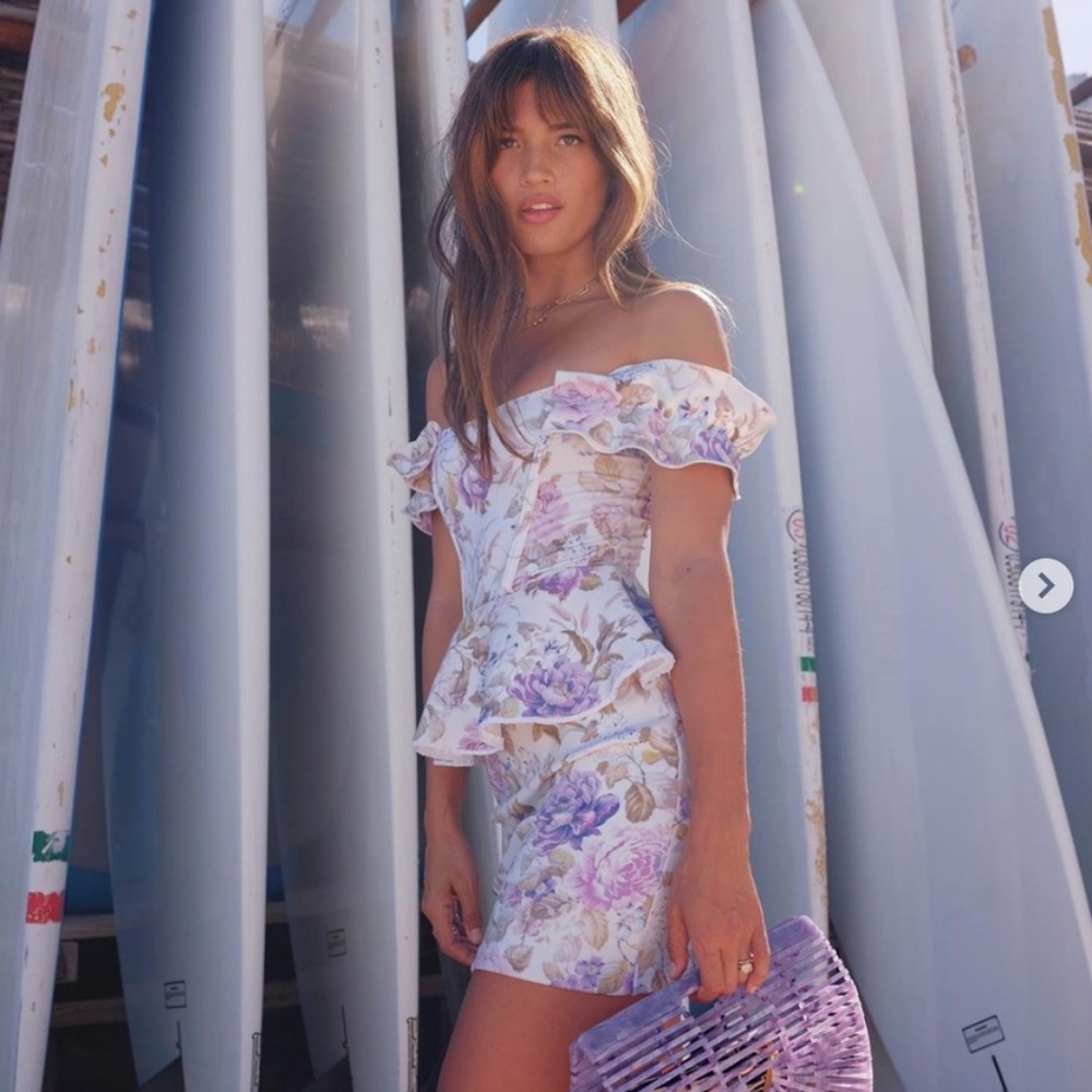 V. Chapman x Beach Riot Arbor One Piece and Gardenia Skirt